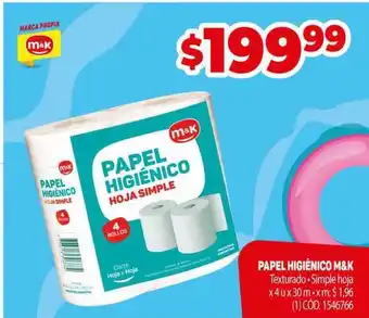 Makro Papel higiénico m&k oferta