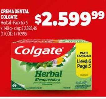 Makro Crema dental colgate oferta