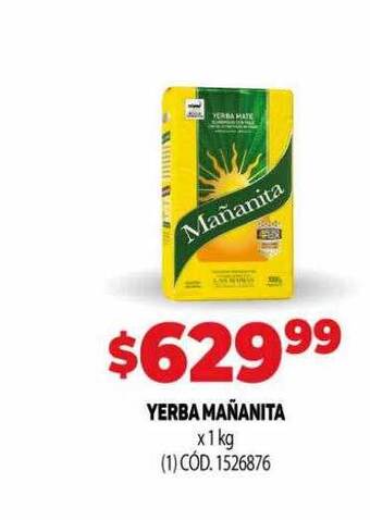 Makro Yerba mañanita oferta