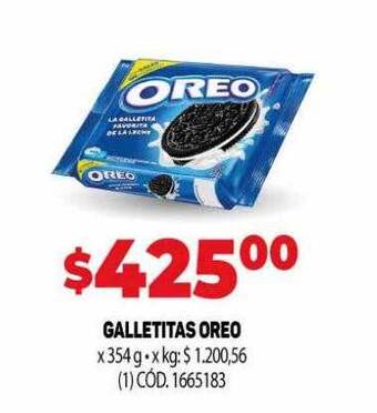 Makro Galletitas oreo oferta