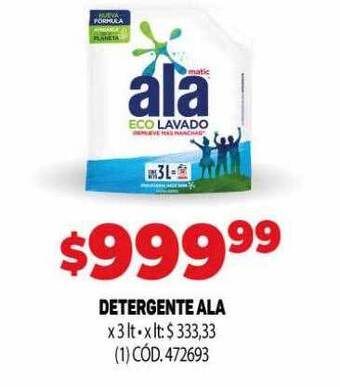 Makro Detergente ala oferta