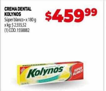 Makro Crema dental kolynos oferta