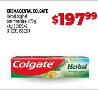 Makro Crema dental colgate oferta