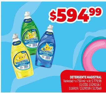 Makro Detergente magistral oferta