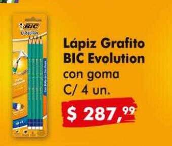 Makro Lápiz grafito bic evolution oferta