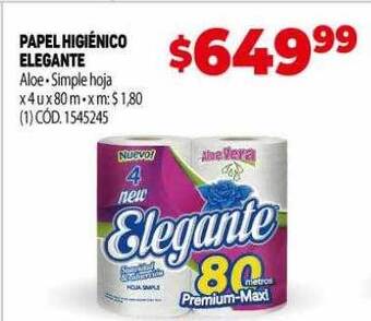 Makro Papel higiénico elegante oferta