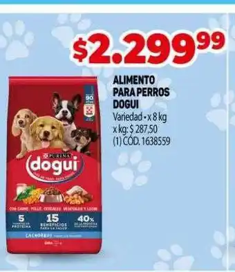 Makro Alimento para perros dogui oferta