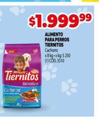 Makro Alimento para perros tiernitos oferta