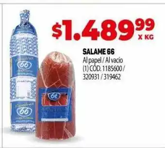 Makro Salame 66 oferta
