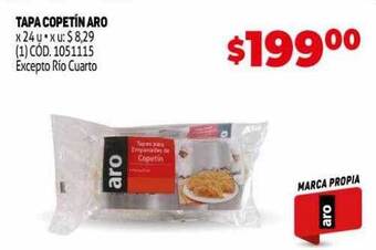 Makro Tapa copetín aro oferta