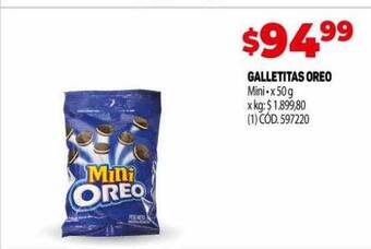 Makro Galletitas oreo oferta