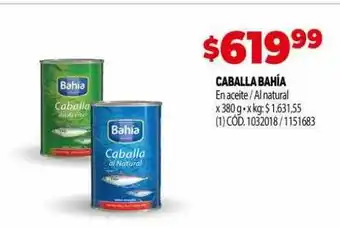 Makro Caballa bahía oferta