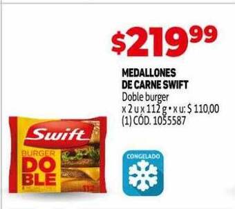 Makro Medallones de carne swift oferta