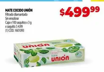 Makro Mate cocido unión oferta