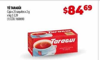 Makro Té taragüi oferta