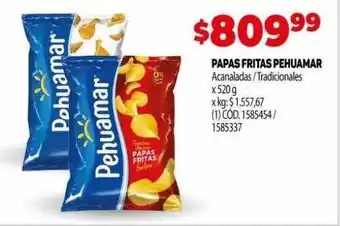 Makro Papas fritas pehuamar oferta