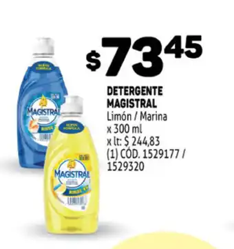 Makro Magistral Detergente Limón / Marina x 300 ml oferta