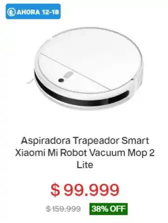 Garbarino Aspiradora Trapeador Smart Xiaomi MI Robot Vacuum Mop 2 Lite oferta