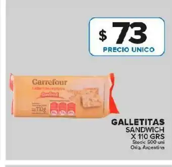Carrefour Maxi Galletas carrefour x 110g oferta