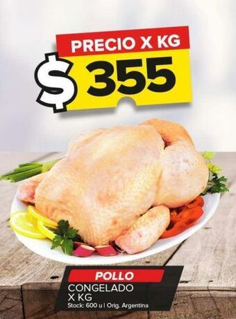 Carrefour Maxi Pollo congelado x kg oferta