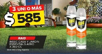 Carrefour Maxi Insecticida raid x 360cc oferta