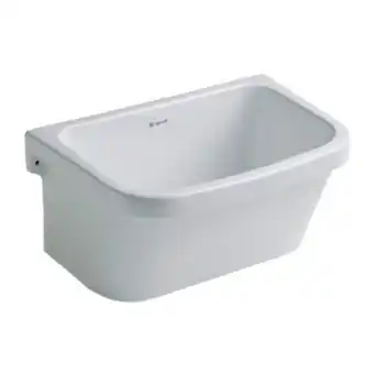 Pinturerías Rex Pileta lavadero ferrum con fregadero de colgar plk-b blanca oferta