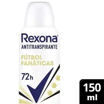 Coto Antitranspirante fútbol fanáticas rexona 150 ml oferta