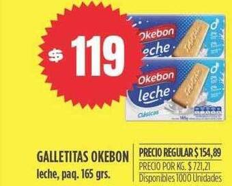Supermercados Vea Galletitas okebon oferta
