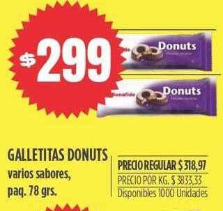 Supermercados Vea Galletitas donuts oferta
