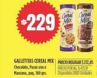 Supermercados Vea Galletitas cereal mix oferta