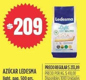 Supermercados Vea Azúcar ledesma oferta