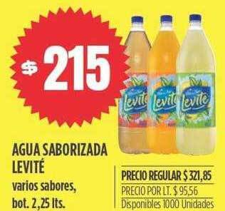 Supermercados Vea Agua saborizada levité oferta