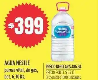 Supermercados Vea Agua nestlé oferta