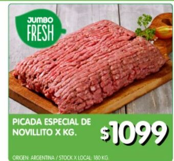 Jumbo Picada especial de novillito oferta