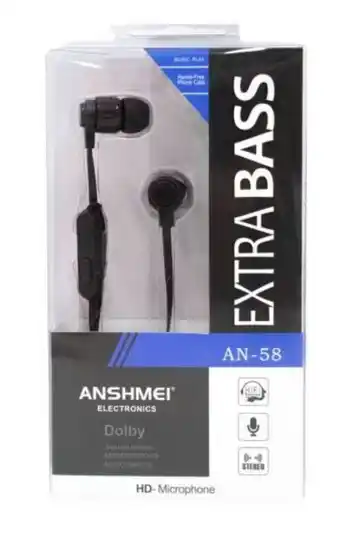 Auricular extra bass an-58 md0000712