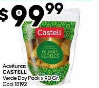 Diarco Aceitunas castell verde doy pack oferta