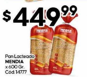 Diarco Pan lacteado mendia oferta