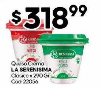 Diarco Queso crema la serenisima clásico oferta
