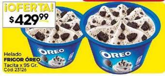 Diarco Helado frigor óreo tacita oferta