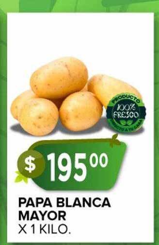 Supermercados Mayor Papa blanca mayor oferta
