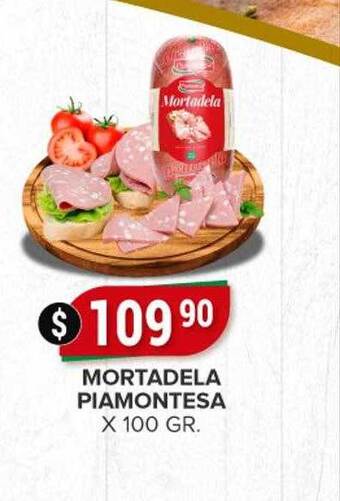 Supermercados Mayor Mortadela piamontesa oferta