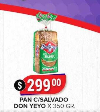 Supermercados Mayor Pan c salvado don yeyo oferta