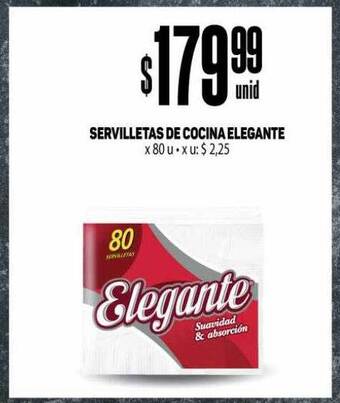 Makro Servilletas de cocina elegante oferta
