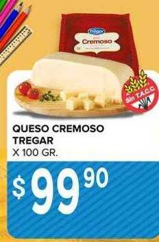 Supermercados Mayor Queso cremoso tregar oferta