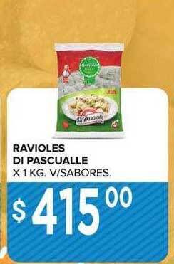 Supermercados Mayor Ravioles di pascualle oferta