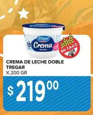 Supermercados Mayor Crema de leche doble tregar oferta
