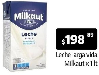Autoservicio Capo Leche Larga Vida Milkaut 1L oferta