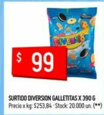 Changomas Surtido Diversion Galletitas x 390g oferta