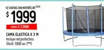 Changomas Cama Elastica x 3m oferta