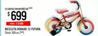 Changomas Bicicleta Rodado 12 Futura oferta